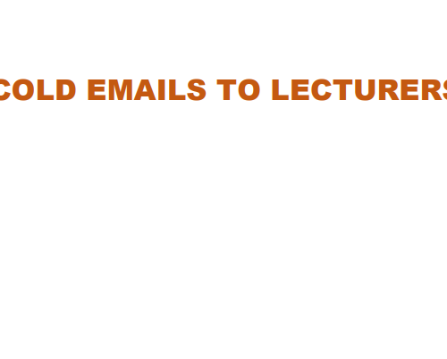 Cold Emails Template